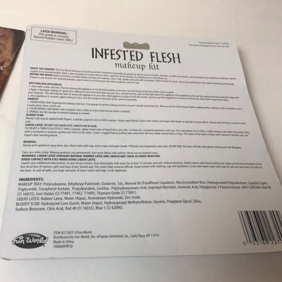 Holiday | Flesh Eating Maggots And Bugs Makeup Kit B | Poshmark